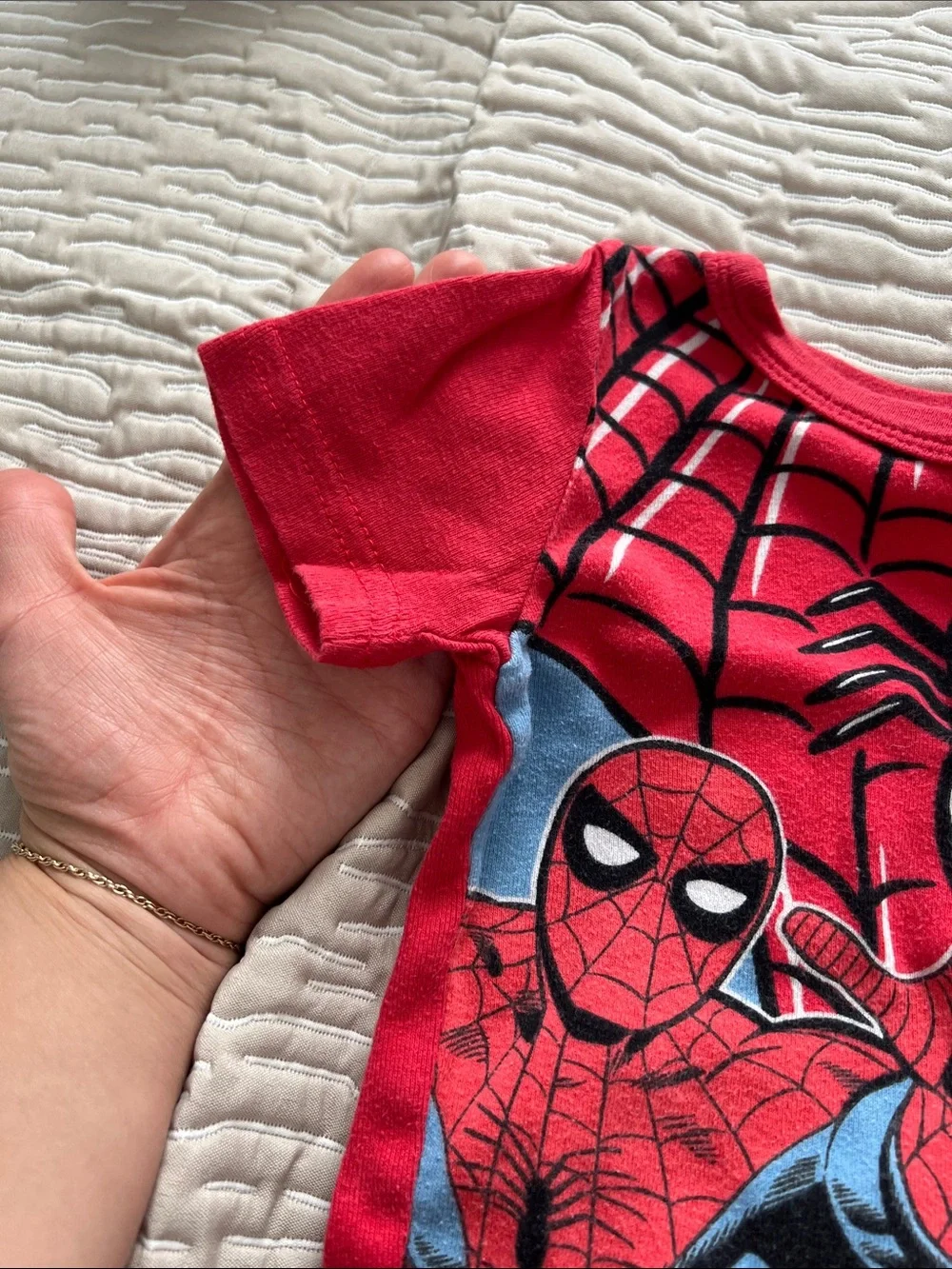 Marvel Spiderman Superhero Kids Costume Pajama Set